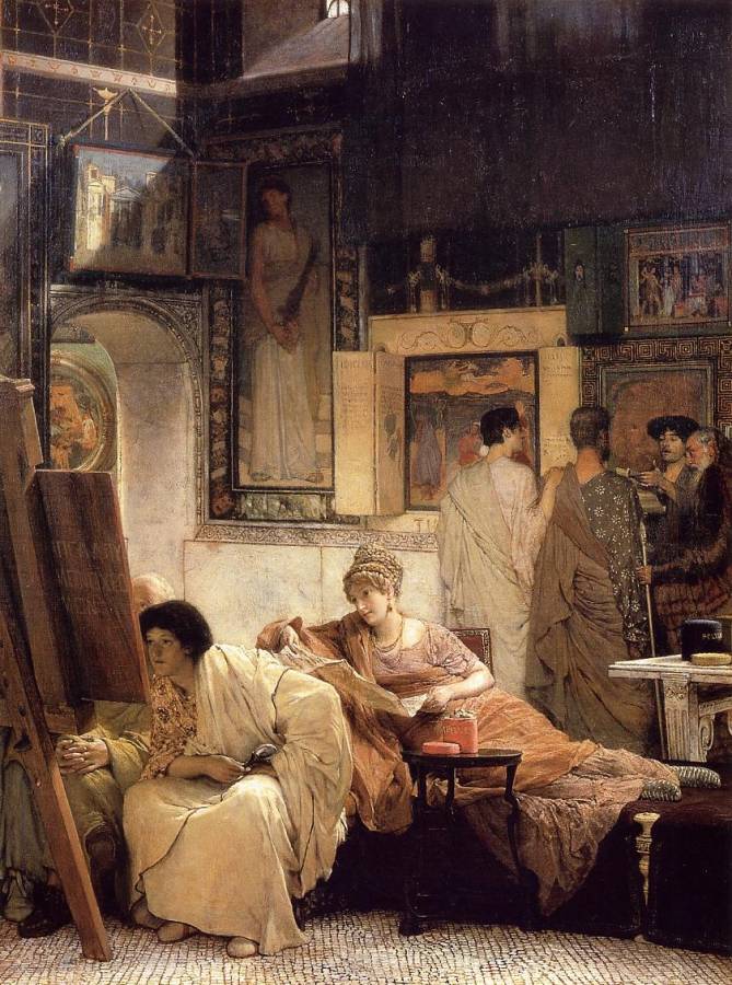 Alma-Tadema Lawrence - Une galerie de tableaux.jpg